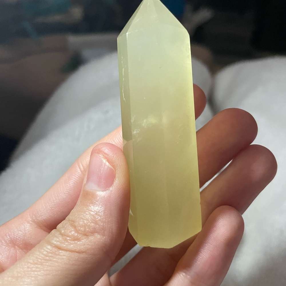 Natural Citrine Crystal Point Tower - Picture 6 of 7